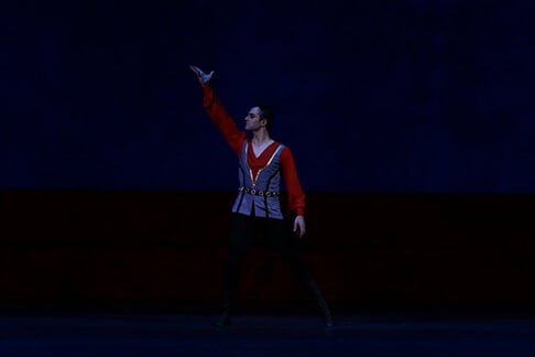 Gayane ballet on the stage of The Bolshoi Theatre