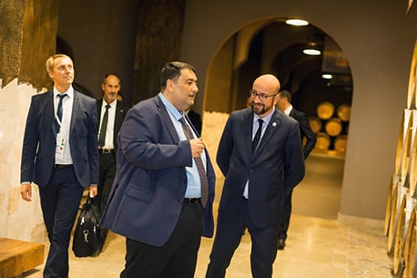 Բելգիայի Թագավորության վարչապետ Շառլ Միշելի այցը ԱՐԱՐԱՏ Թանգարան