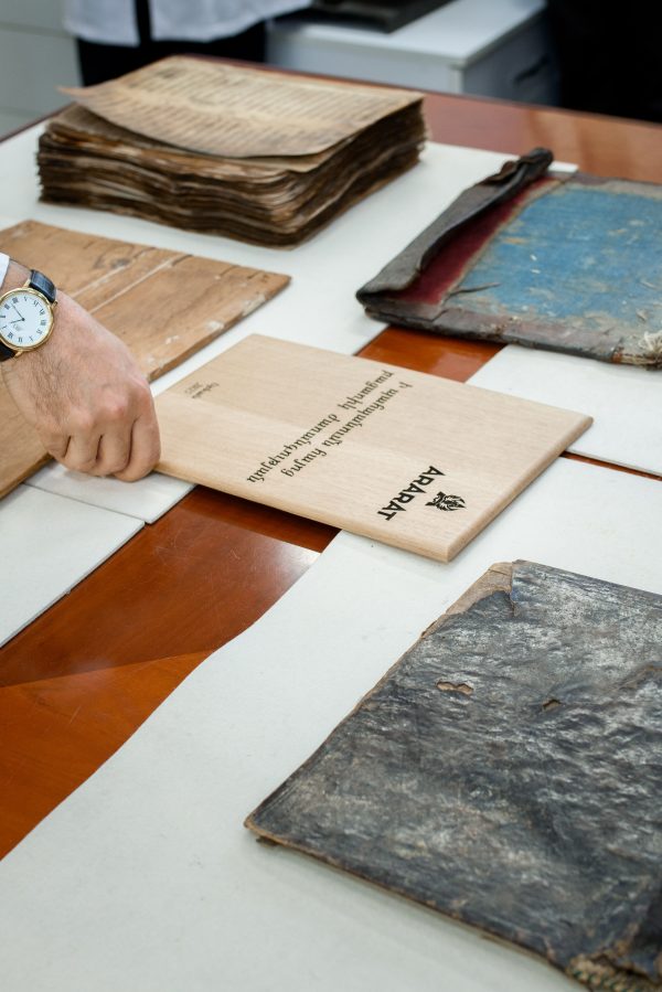 ARARAT supports Restoration of the ancient manuscripts