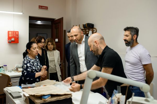 ARARAT supports Restoration of the ancient manuscripts