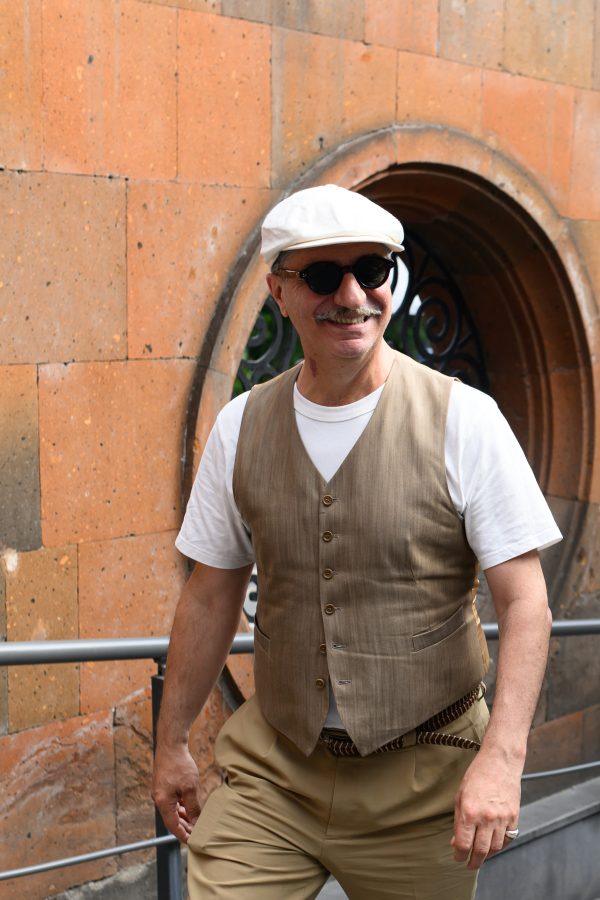 Simon Abkarian and Roman Balayan visited the ARARAT Museum