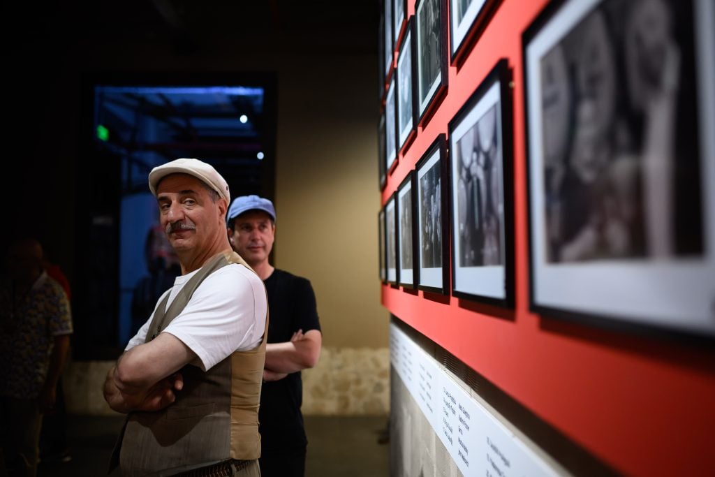 Simon Abkarian and Roman Balayan visited the ARARAT Museum