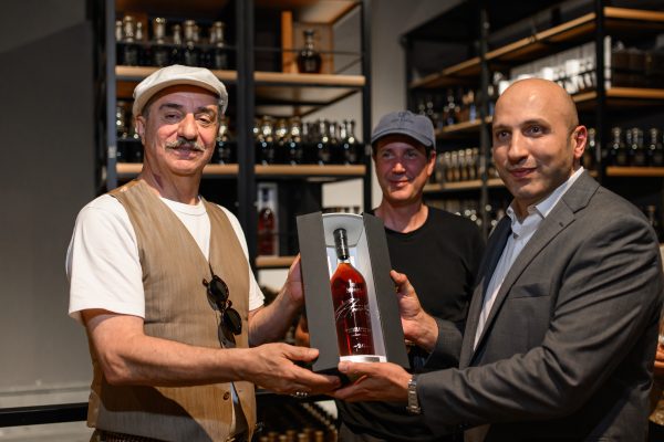 Simon Abkarian and Roman Balayan visited the ARARAT Museum
