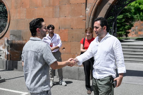 Sev Ohanian visited ARARAT Museum